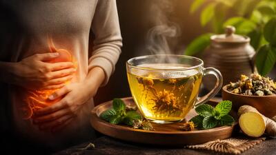  بهترین دمنوش برای سردی معده | برای سردی معده چی بخوریم خوبه؟