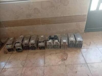 کشف 13 دستگاه ماینر غیرمجاز در قزوین