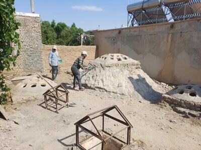  مرمت حمام تاریخی خانخودی شاهرود آغاز شد