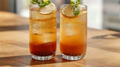  چطور یک شربت خاکشیر دو رنگ حرفه ای درست کنیم ؟