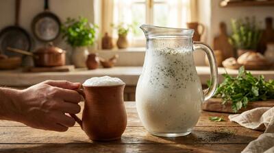  طرز تهیه دوغ گازدار خانگی؛ با روش 3 قلمی طبیعی بدون قند و نخود