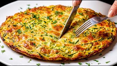  طرز تهیه شام سریع و خوشمزه با کدو سبز و تخم مرغ