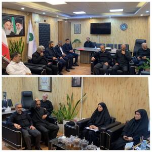  دیدار فرمانده بسیج پست بانک ایران با مدیر امور حراست به مناسبت روز حراست - سایت خبری اقتصاد پویا