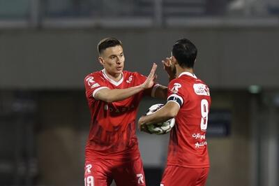  بازگشت سرگیف و گرا به تمرینات پرسپولیس (عکس)