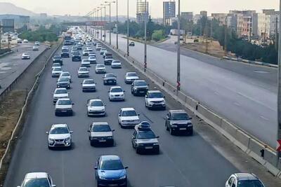  آخرین وضعیت ترافیکی معابر و بزرگراه‌های پایتخت