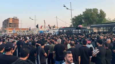  واکنش کویت به تجمع عراقی‌ها مقابل کنسولگری این کشور در بصره