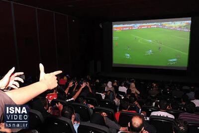 پیشفروش بلیتهای بازی اسپانیا و فرانسه در سینما