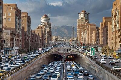  آخرین وضعیت ترافیکی معابر و بزرگراه‌های پایتخت