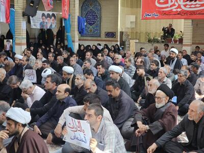  بیجار در سوگ رهبر شهید؛ نوای وفاداری در دیار گروس طنین‌انداز شد