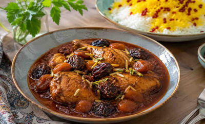 طرز تهیه مرغ با سس آلو+ نکات طلایی برای سس خوشمزه
