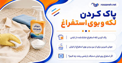  پاک کردن لکه و بوی استفراغ؛ روش تمیز کردن لباس، فرش و مبل؛ راهکارهای فوری برای لکه تازه و خشک‌شده