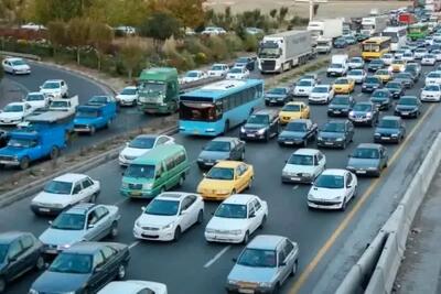 آخرین وضعیت ترافیکی جاده ها امروز دوشنبه ۲۱ تیر ۱۴۰۵