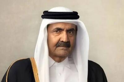  امیر قطر به خاک سپرده شد+ ویدئو