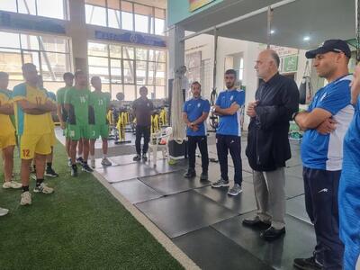 حضور محمدنبی در اردوی تیم ملی فوتبال ساحلی