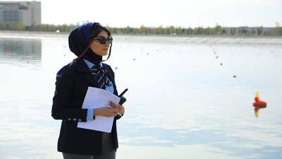  مریم خسروانیان در مسیر قضاوت در بازی‌های آسیایی ناگویا