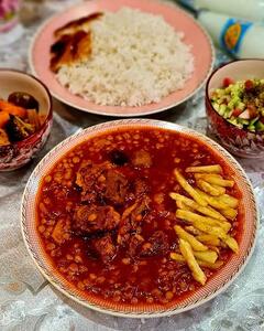 قیمه خونگی با طعم نذری