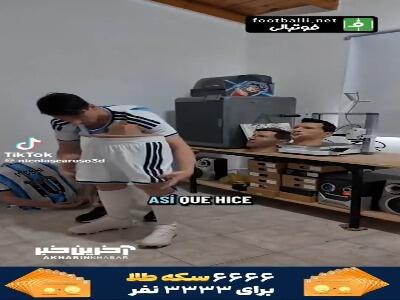  هواداری که با چاپگر سه بعدی مجسمه لیونل مسی را در ابعاد واقعی ساخت!