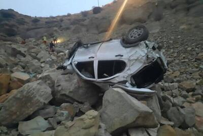  سقوط خودرو به دره در جاده آتشگاه یک قربانی گرفت