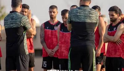  یک پرسپولیسی در تمرین فولاد کتک خورد
