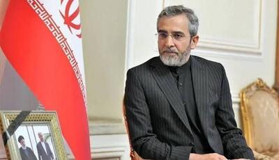  علی باقری: خون رهبر شهید، نهال مقاومت را بارورتر کرد