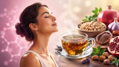  استروژن در چه غذاهایی است؟ دمنوش برای افزایش استروژن