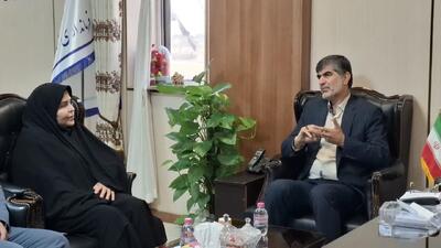 دیدار مدیرکل بنیاد شهید شهرستانهای استان تهران با فرماندار ملارد