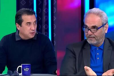 فیلم / درگیری لفظی میان جواد خیابانی و خداداد عزیزی در برنامه زنده