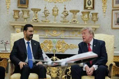  ادعای ترامپ درباره نخست‌وزیر عراق: او در انتخاباتی پیروز شد که بسیاری تصور می‌کردند تنها فرد دیگری می‌تواند در آن پیروز شود؛ کسی که به نظر من فرد خوبی نبود (نوری المالکی) / اکنون یک رهبر فوق‌العاده جدید داریم / فکر می‌کنم او برای مدت طولانی در قدرت خواهد ماند