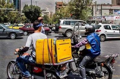 مصائب پیکهای موتوری در تهران / هیچ کجای دنیا به پیک موتوری شغل نمیگویند