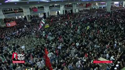ببینید| آیتالله سیدمصطفی خامنهای: صبر در این مصیبت بزرگ هیچ منافاتی با انتقام و برخورد با اشرار عالم که در این جنایتهای بزرگ دست داشتند نخواهد داشت