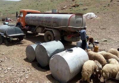 آبرسانی ۳۳ کامیون تانکردار به مناطق عشایری کرمانشاه