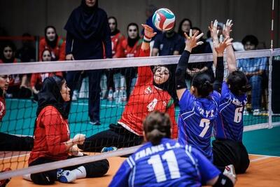  صعود تیم والیبال نشسته زنان ایران به یک چهارم نهایی قهرمانی جهان
