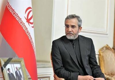  ببینید| باقری: خون رهبر شهید، نهال مقاومت را بارورتر کرد - تسنیم