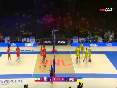  خلاصه والیبال اوکراین 3 - ایران 1