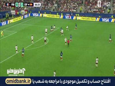 شوت امباپه به شکلی خطرناک از کنار دروازه به بیرون رفت