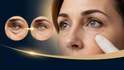  چگونه گودی چشم بعد از بلفاروپلاستی را درمان کنیم؟