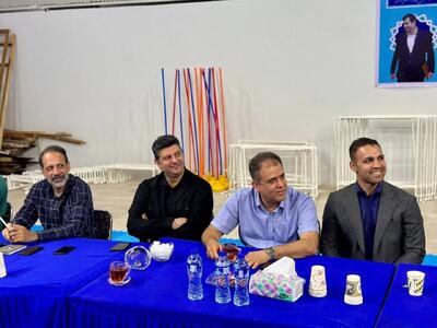  بازدید معاون دفتر برنامه‌ریزی و نظارت ورزش قهرمانی وزارت ورزش و جوانان از اردوی تیم ملی کاراته