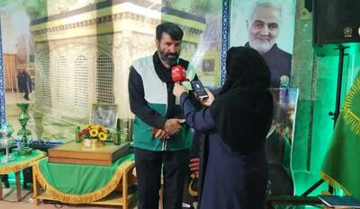 برگزاری مراسم هفتم رهبر شهید با حضور خادمیاران رضوی در شهرستان پردیس