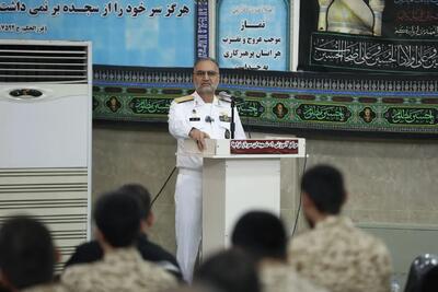  جانشین نیروی دریایی ارتش: هدف قراردادن ناوشکن دنا نتیجه هراس دشمن از اقتدار دریایی ایران بود