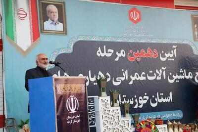  تقویت ناوگان دهیاری‌های خوزستان با ۳۶ خودروی جدید / استاندار: پیگیر مطالبه گندمکاران و کاهش خاموشی‌ها هستیم