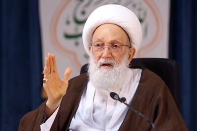 هشدار آیتالله شیخ عیسی قاسم: تشیع در بحرین با تهدید وجودی و شدید مواجه است