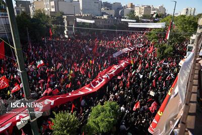 سردار حسنزاده: بیش از ۴۰ میلیون نفر در تشییع قائد شهید شرکت کردند