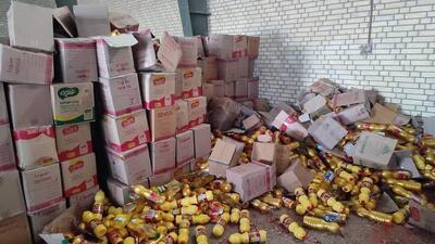  کشف ۱۴۰ تن روغن احتکارشده در یزد