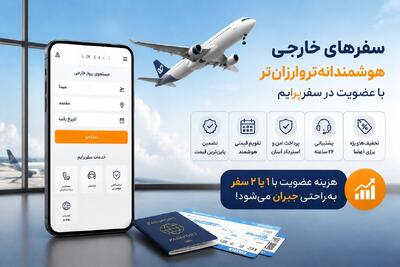  چطور با عضویت در سفرپرایم، ارزان‌ترین پرواز خارجی را رزرو کنیم؟