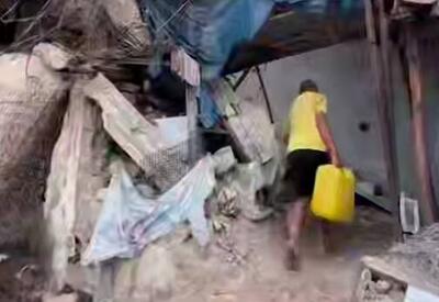  فیلم/ سختی یافتن آب در غزه؛ سفری خطرناک میان آوار