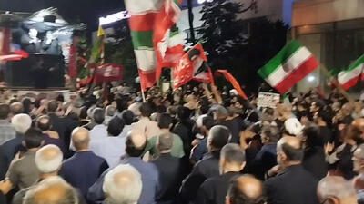  پیام اقتدار و وحدت مردم کبودرآهنگ در خیابان