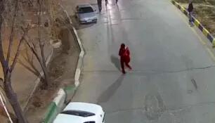 اولین تصاویر دوربین مدار بسته از جنایتکار کوتای دی که امروز اعدام شد