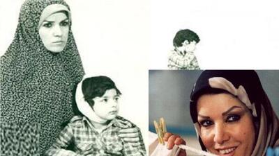  عکس سفر در زمان / تغییر چهره «مادر علی کوچولو» بعد 40 سال در 76 سالگی