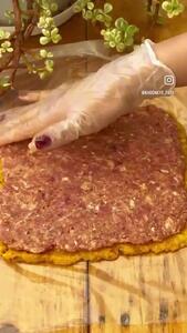  فیلم طرز تهیه رولت گوشت و مرغ