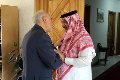  دیدار صمیمانه سفیر عربستان با علی‌اکبر صالحی - سلام نو